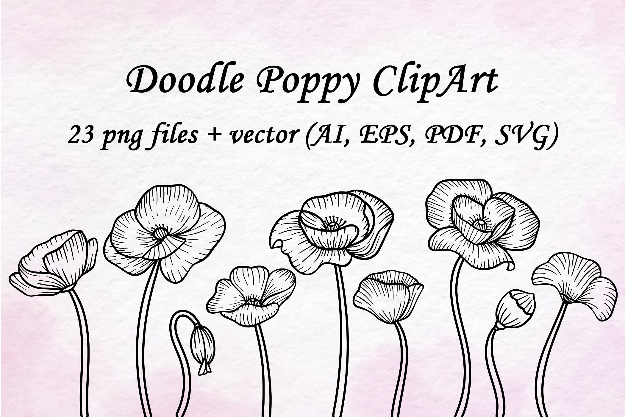 Как нарисовать poppy. Drawn poppy.