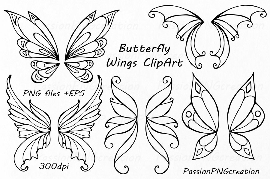 Hand Drawn Vector Art Drawing Things, Wing Drawing, Hand Drawing PNG  Transparent Clipart Image and PSD File for Free Download