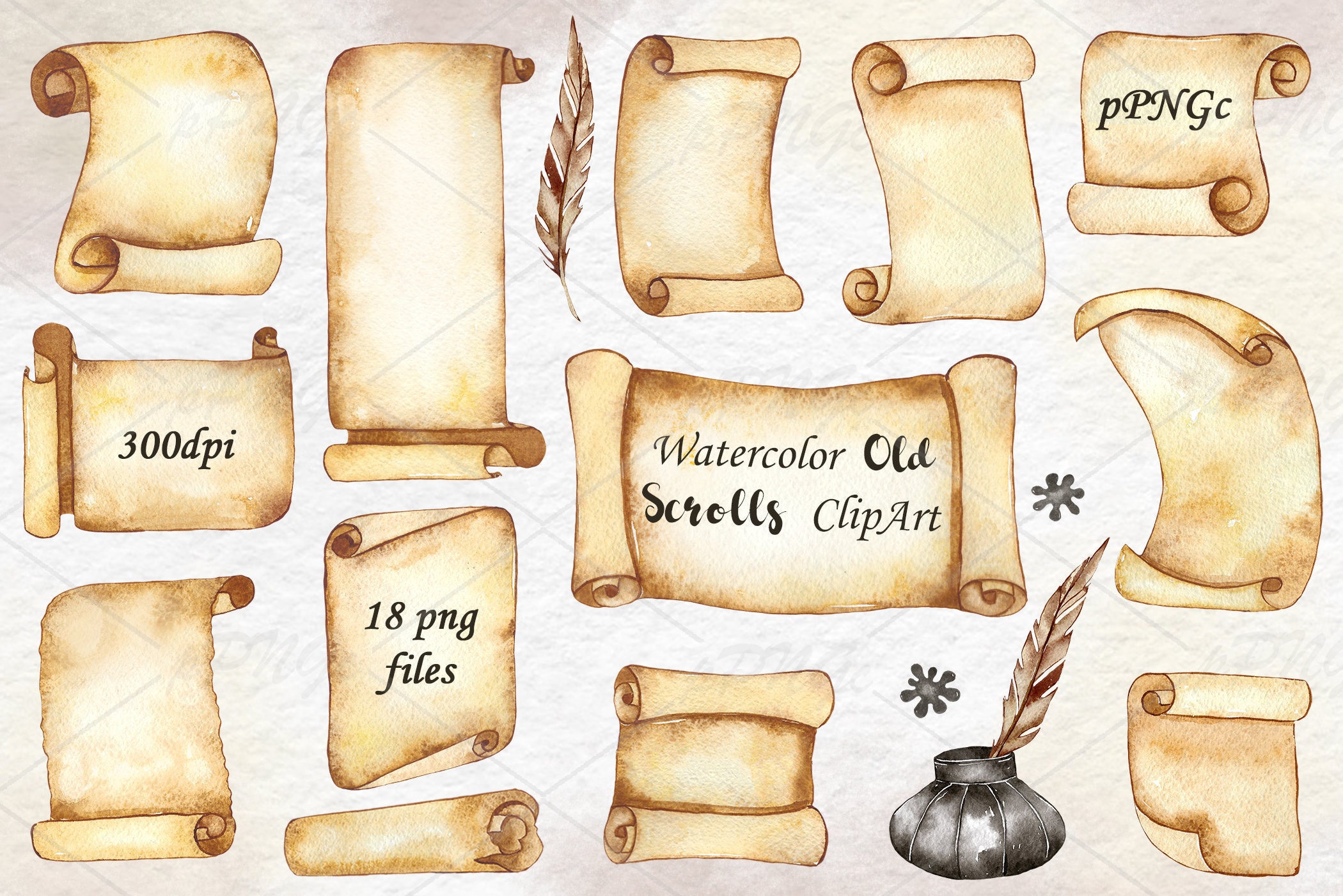 Old Scroll Paper - ClipArt Best  Paper template, Baking, Clip art