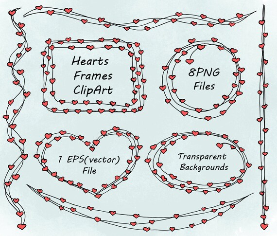 Colorable Heart Frame Heart Borders And Frames