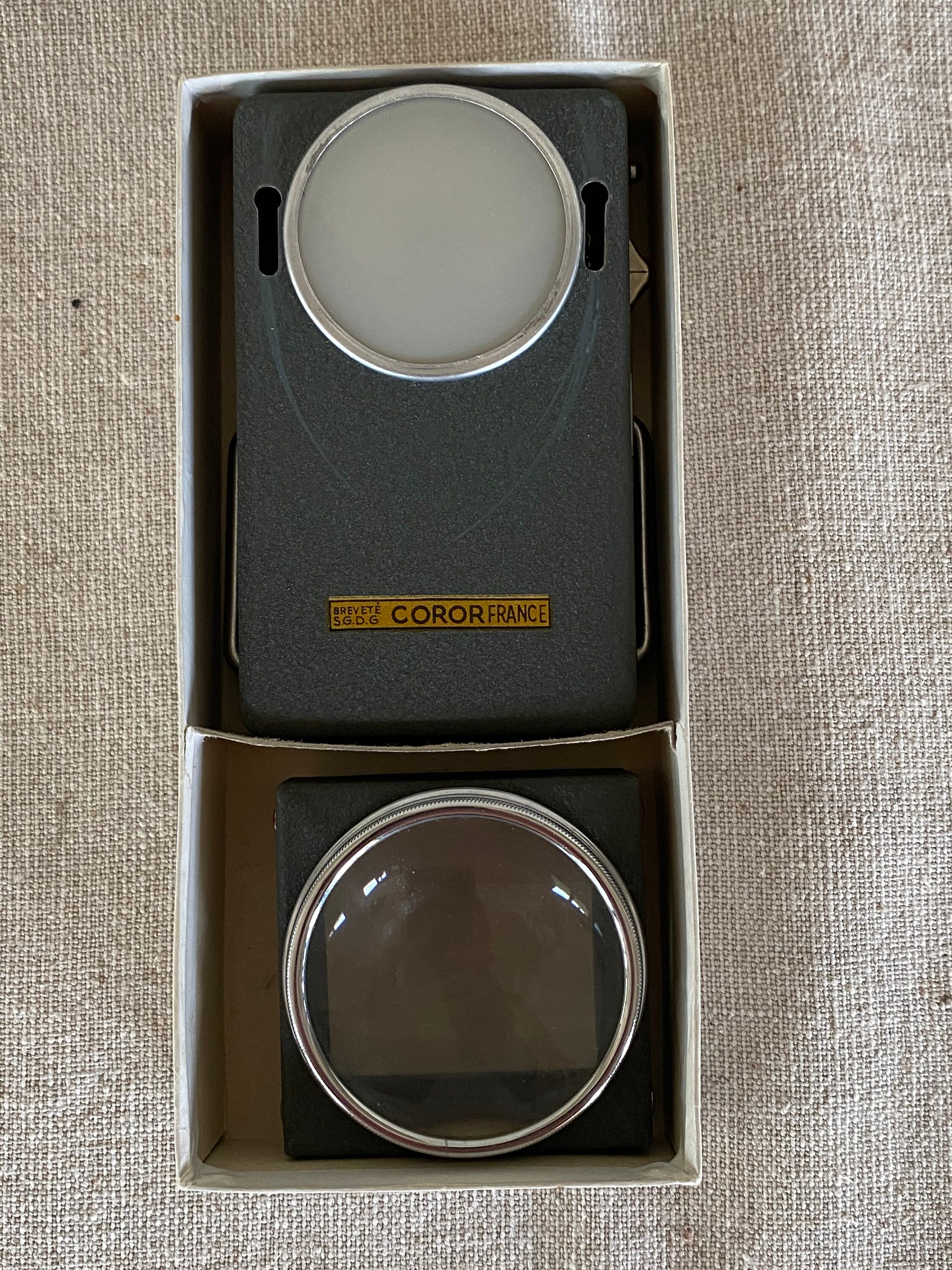 VISIONNEUSE LUMINEUSE DE Poche Coror + Boite D'origine EUR 35,00 - FR