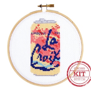 La Croix DIY Cross Stitch Kit