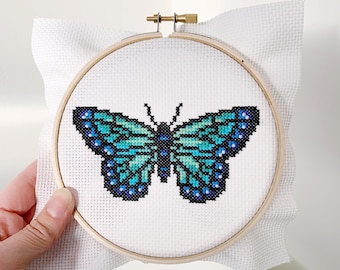 Butterfly Cross Stitch Pattern