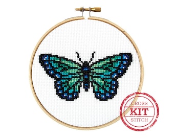 Butterfly DIY Cross Stitch Kit