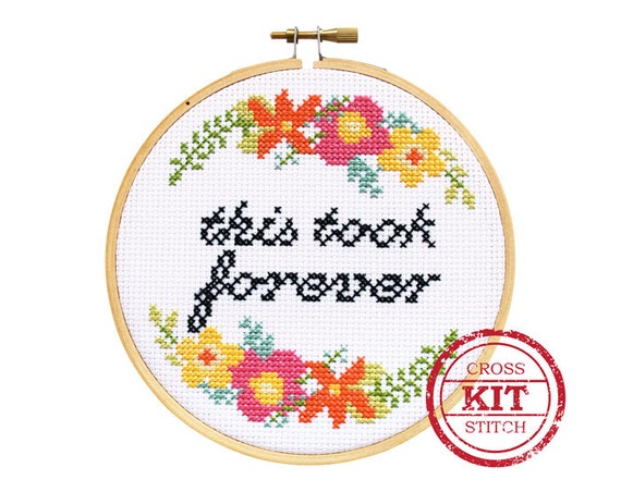 Etsy cross cheap stitch kits