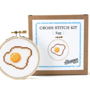 Egg DIY Mini Cross Stitch Kit