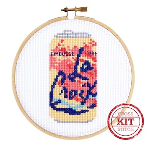 La Croix DIY Cross Stitch Kit