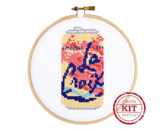 La Croix DIY Cross Stitch Kit