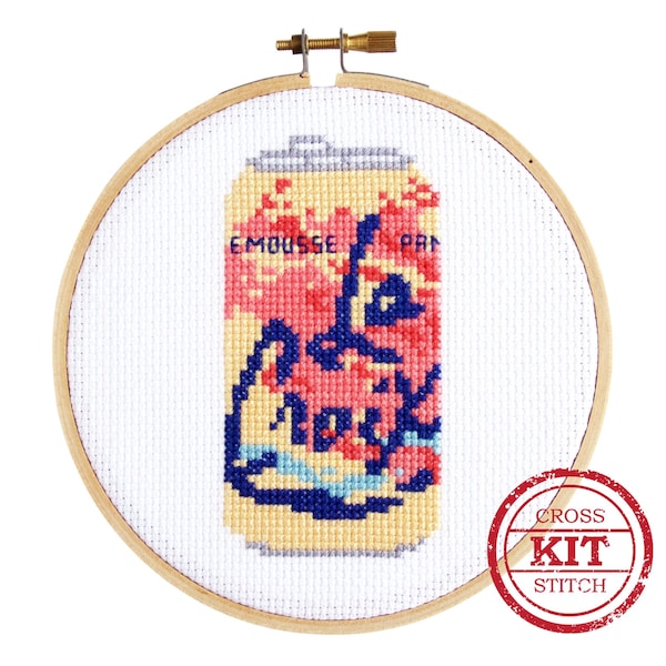 La Croix DIY Cross Stitch Kit