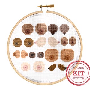 Boob Crew DIY Cross Stitch Kit image 1