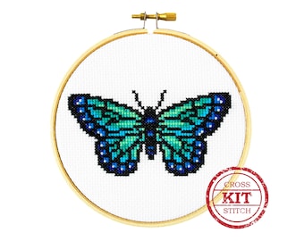 Butterfly DIY Cross Stitch Kit