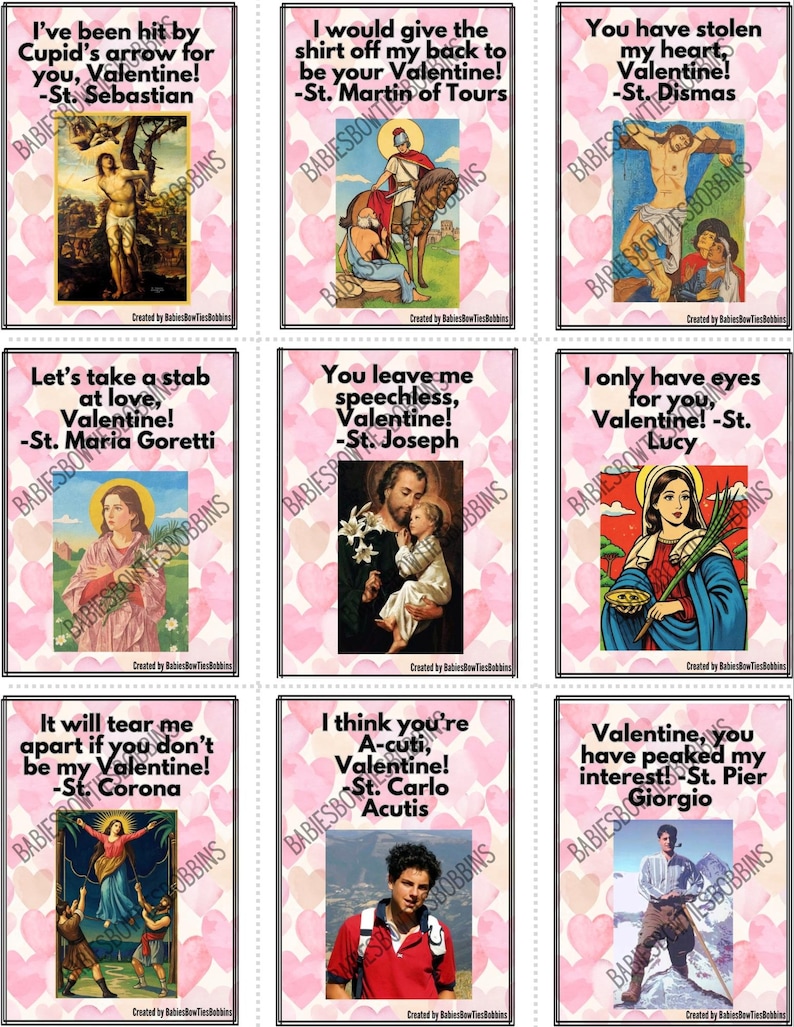 Santos católicos de São Valentim (todos os 36 santos) imagem 4