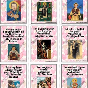 Santos católicos de São Valentim (todos os 36 santos) imagem 1