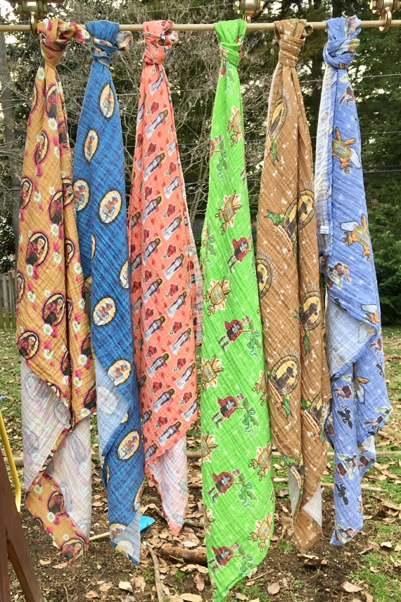 catholic swaddle blanket