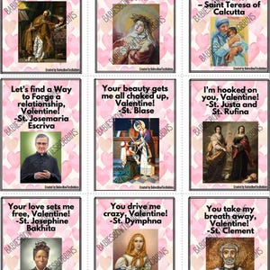 Santos católicos de São Valentim (todos os 36 santos) imagem 2