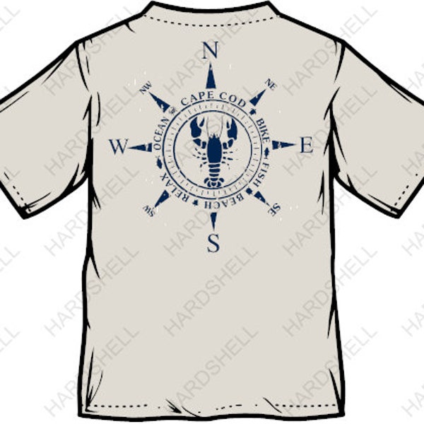 Cape Cod Compass Rose T-Shirt