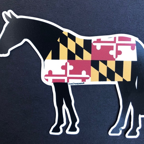 Maryland Horse Magnet