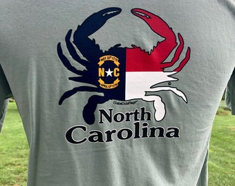 North Carolina Flag Cotton T-Shirt