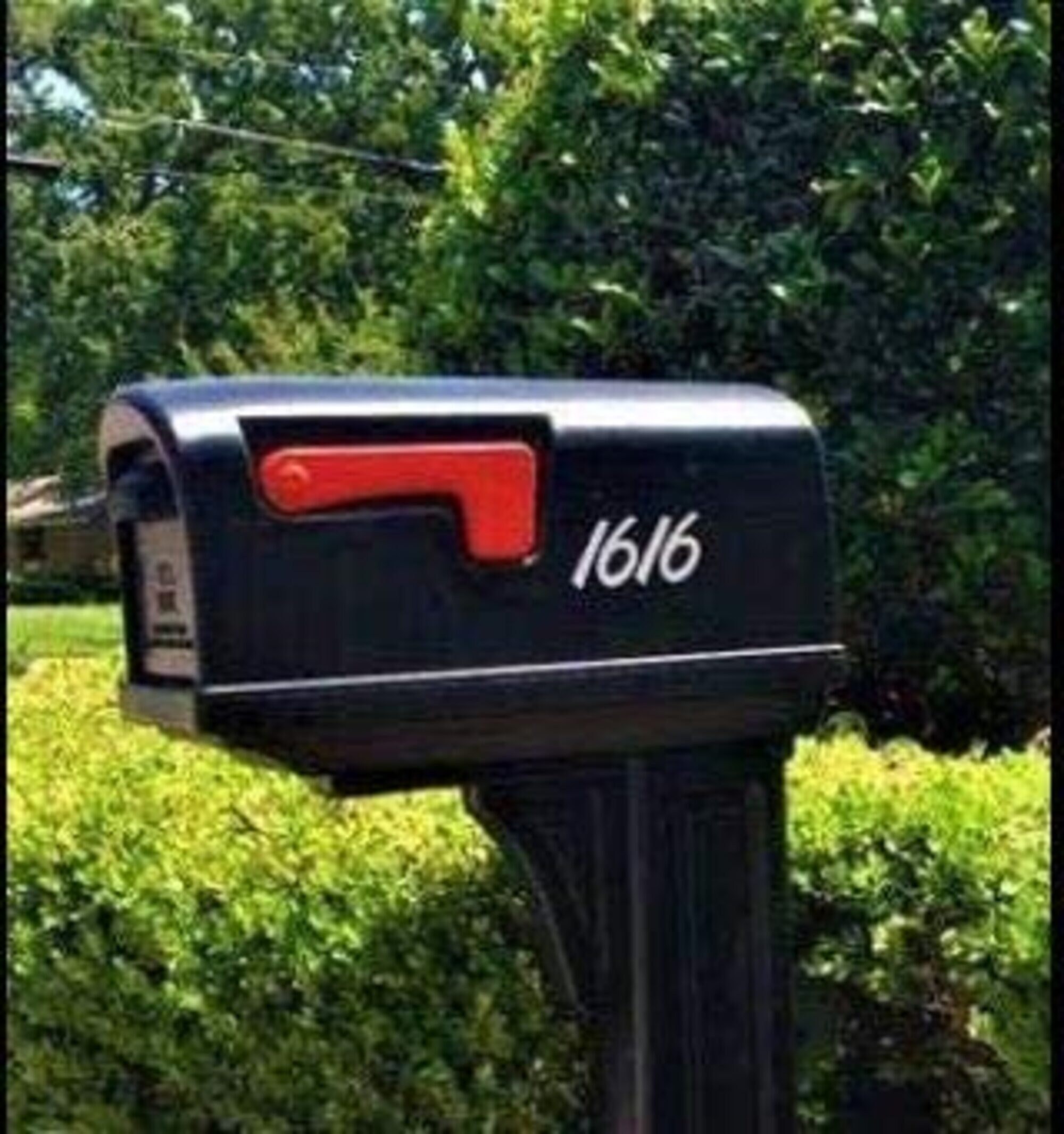 32 Custom Reflective Mailbox Numbers Decal White or Etsy