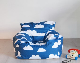 childrens personalised bean bag chair
