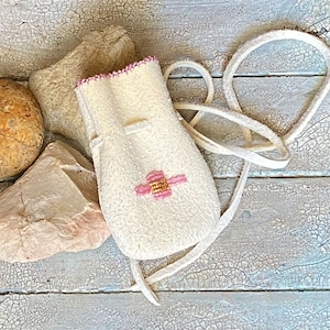 Medicine Pouch, Amulet Bag, Leather Pouch, Leather Bag, Crystal Pouch