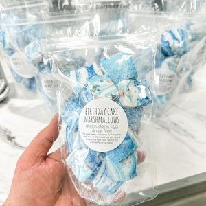 Birthday Cake Marshmallows **Gluten/Dairy/Egg Free**