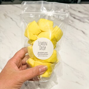 Lemon Drop Marshmallows **Gluten/Dairy/Nut/Egg Free**