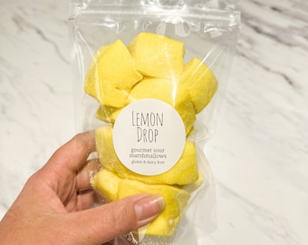 Lemon Drop Marshmallows **Gluten/Dairy/Nut/Egg Free**