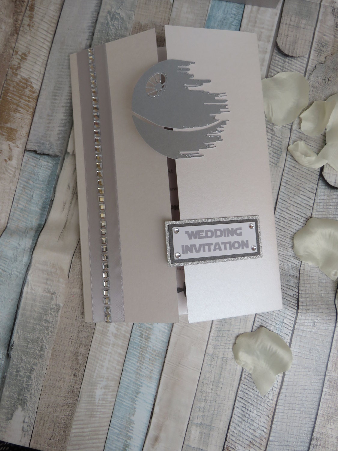 Star Wars Wedding Invites / Wedding Card / Anniversary Card Etsy