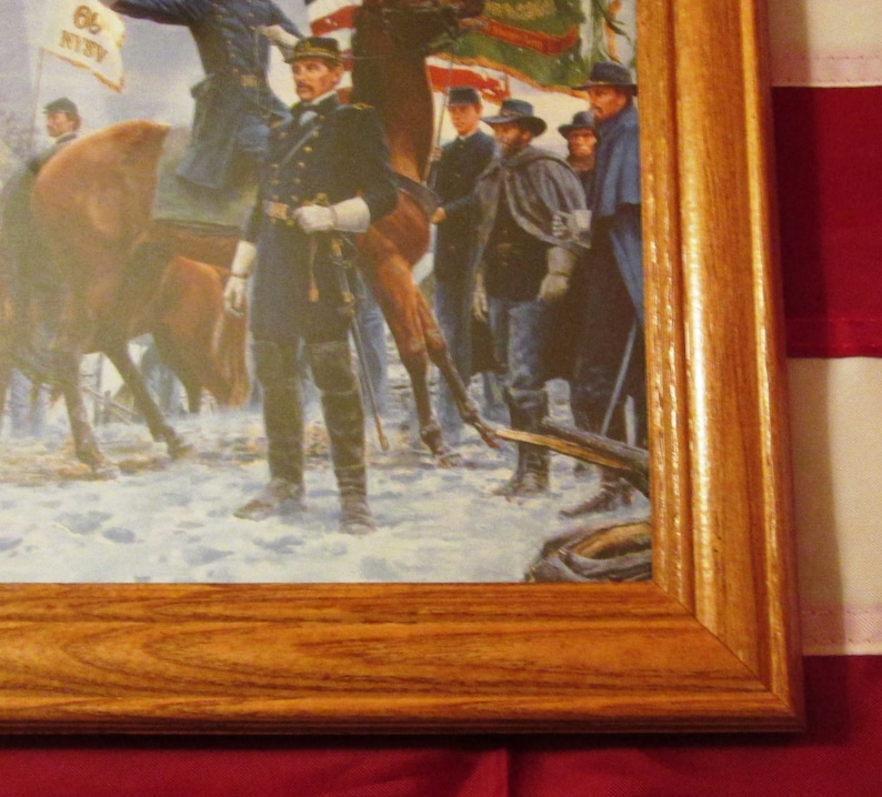 Framed Civil War Print / Painting. Mort Kunstler THE FIGHTING Etsy