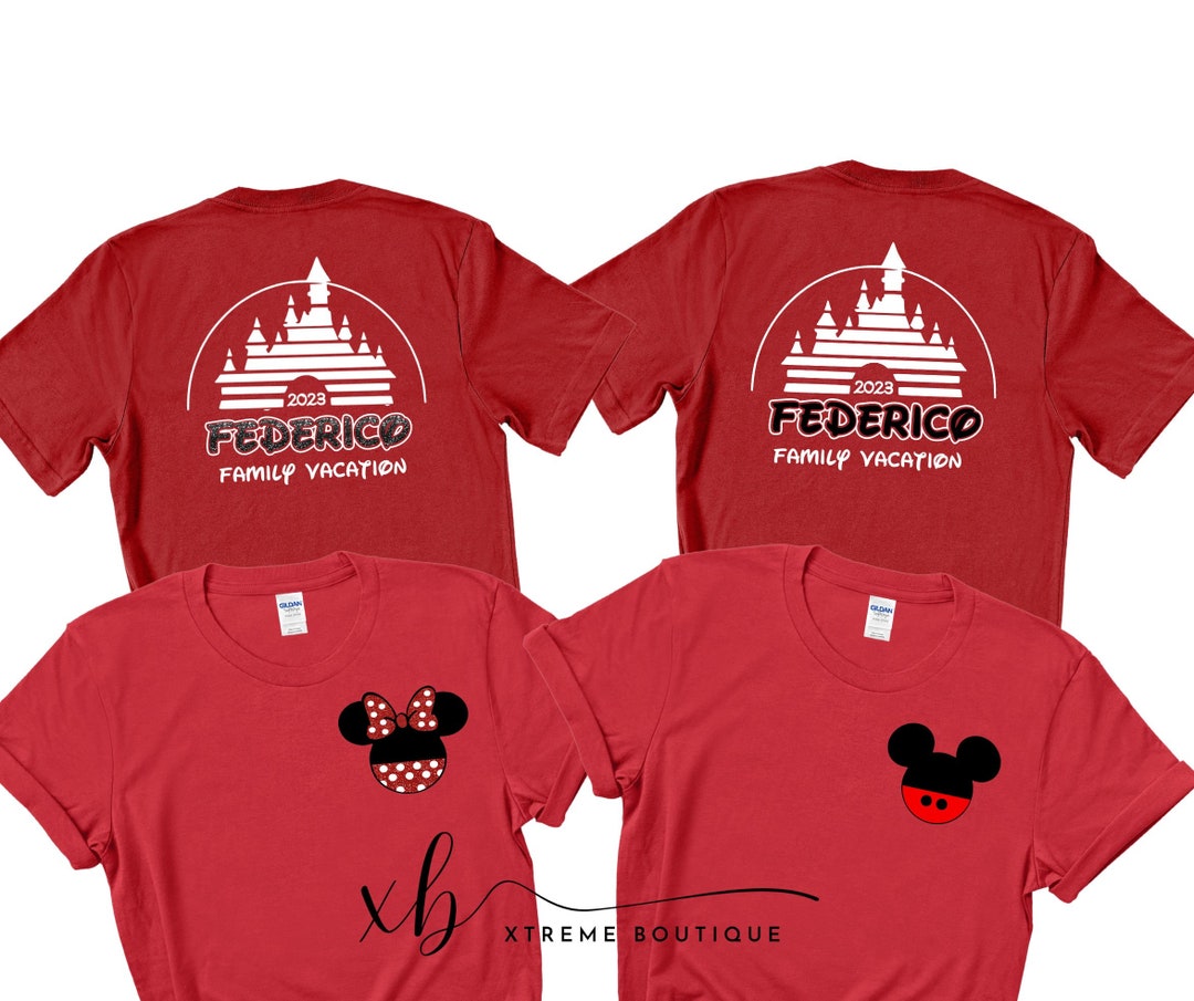 Personalized Disney Shirts for Family Disney Trip in 2023 Etsy