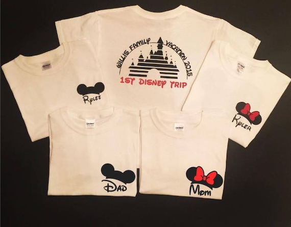 etsy custom disney shirts