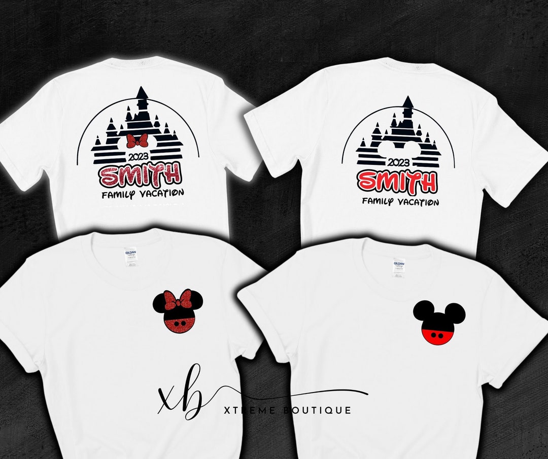 Custom Disney Family Shirts / Disney Matching Shirts / Disney Shirts