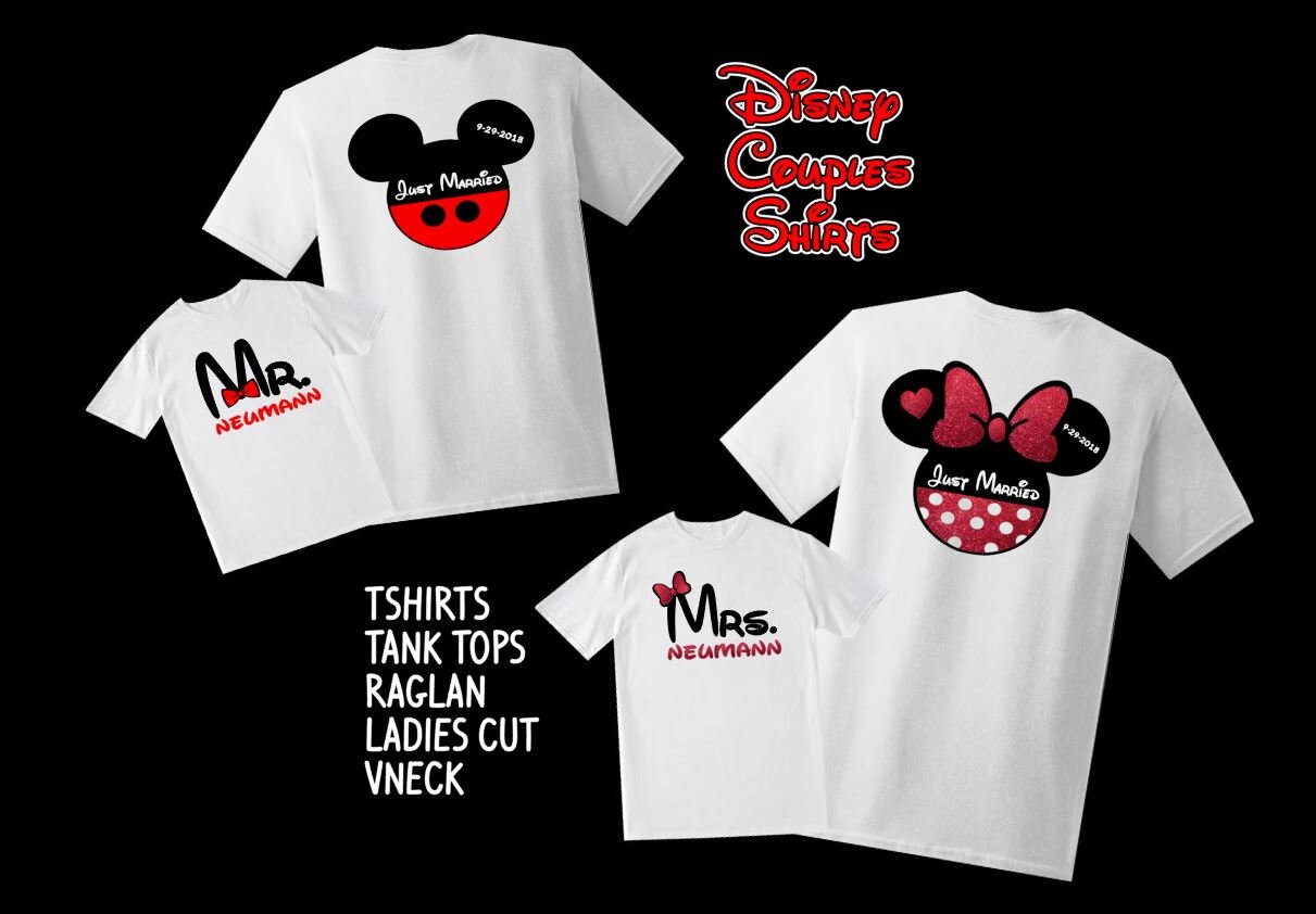 disney wedding anniversary shirts