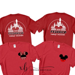 Custom Disney World Shirta