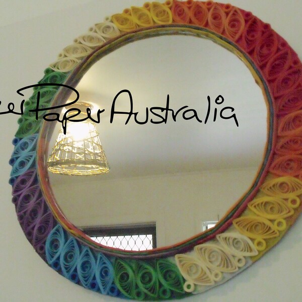 Mirror Wall Paper Etsy