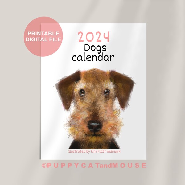 2024 Funny Calendar Etsy