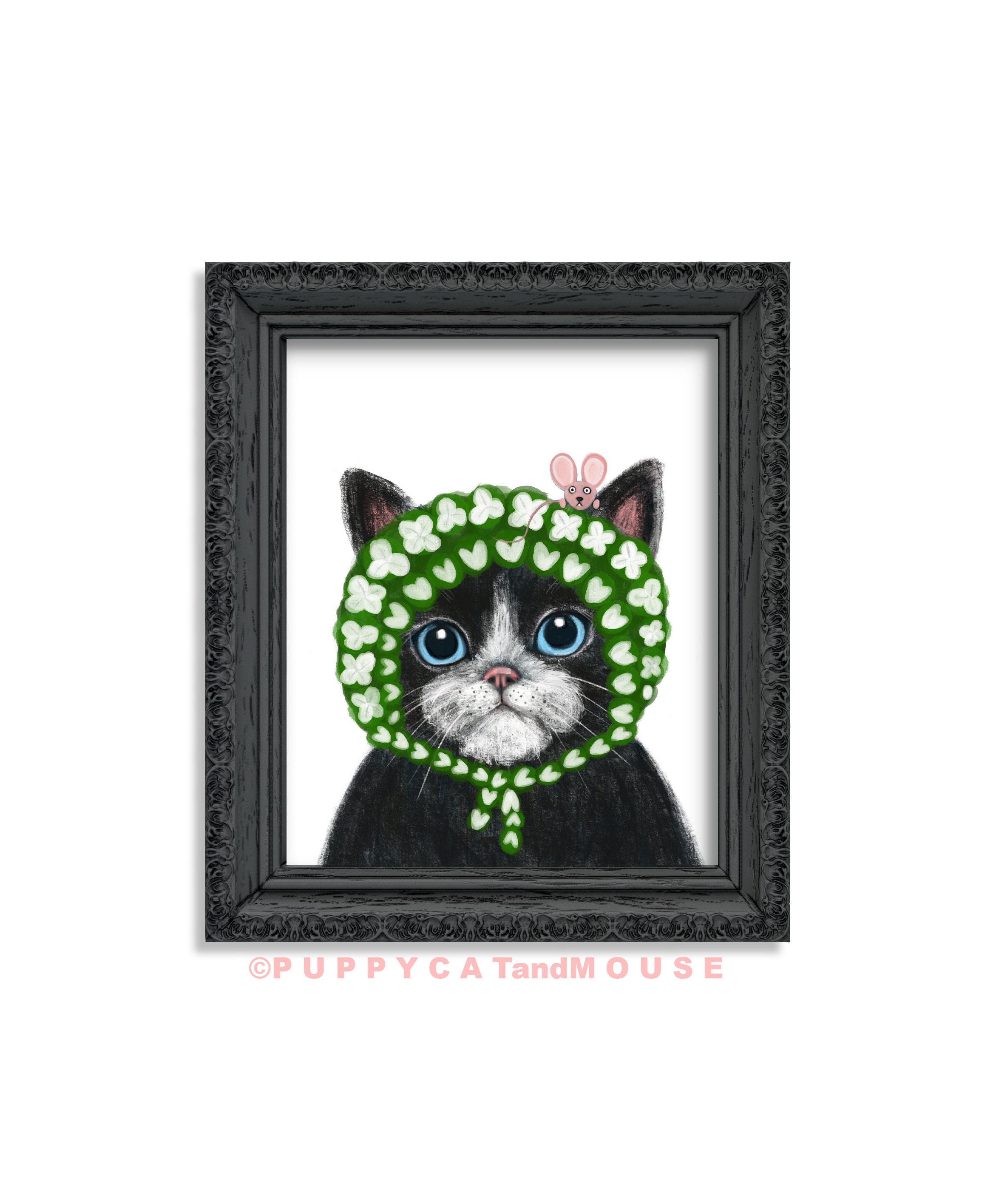 Funny Cat Wall Art Cute Cat Print Tuxedo Cat Cute Cat - Etsy