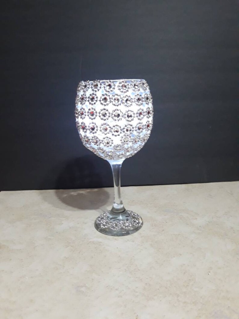 Candle Holder Set of 4/bling Candle Holder/ Bling Vase/ Mini Etsy