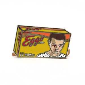 11 Waffles, Homestyle Box Blood Variant, Hard Enamel Pin