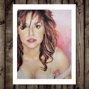 Brittany Murphy, 11x14 inch Print