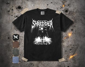 Shredder Metal Band Tee| Arc Raiders inspired Unisex Heavyweight Crewneck T-Shirt | Comfort Colors C1717