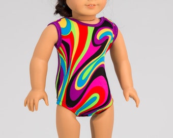 A decorative leotard fits American girl doll | Etsy