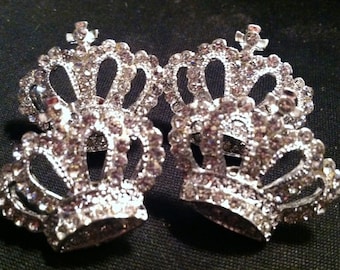 Sparkling Rhinestone Crown Push Pins for Cork Boards Bling Bling GREAT Gift