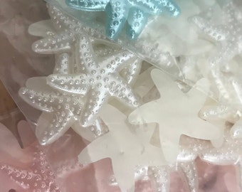 Pearlized Starfish PoshPushPins Set (5) GREAT, Affordable gift!