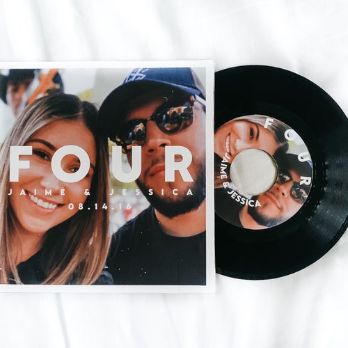 Personalized Vinyl Record [READ DESCRIPTION]  Anniversary gift boyfriend/girlfriend/husband/wife/bridesmaid/maid of honor custom