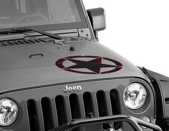 Army JK 1-20/" and 1-5/" Oscar Mike Freedom Edition Jeep Wrangler decals