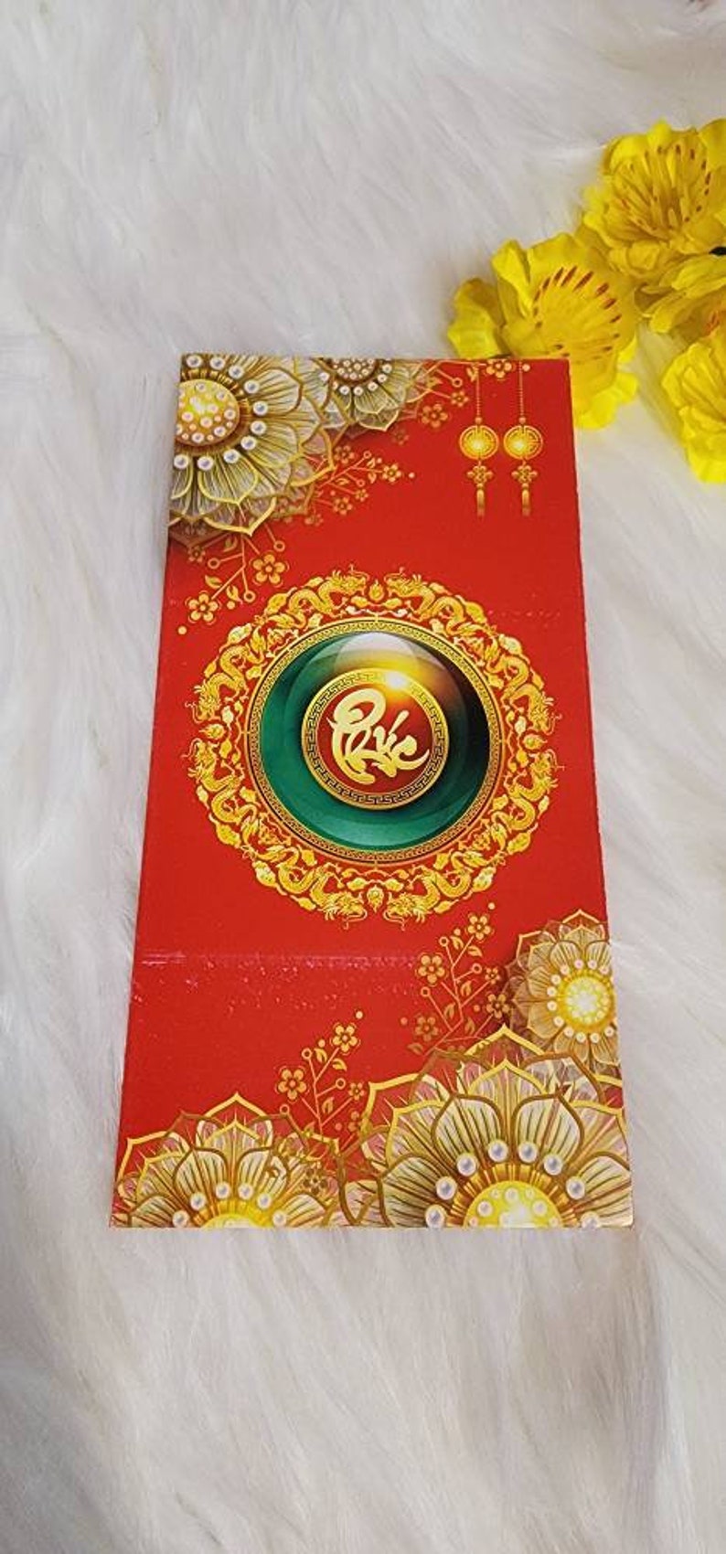 50 Pieces Lucky Money Envelopes Bao Li Xi Mix Designs Etsy