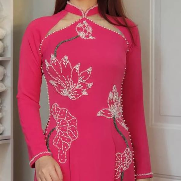 ao dai vietnamese dress design long dress