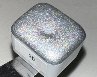 3D Holo Handmade watercolor paints holographic Half/Full pans
